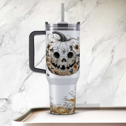 Midnight Whimsy Tumbler – 40oz Halloween Vibes